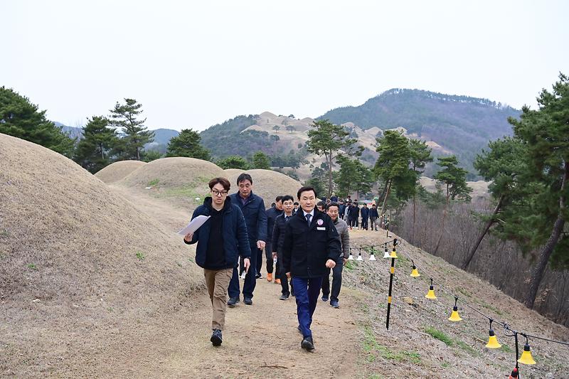 고령군 간부공무원 및 관계자 대가야축제 현장점검! 2