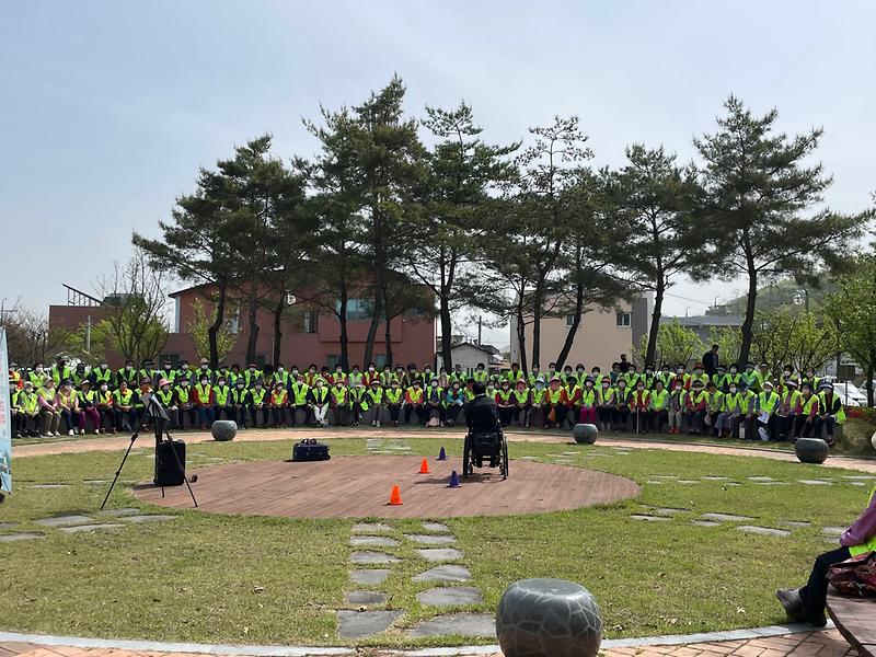 성산면, 노인일자리사업 참여자 교통안전교육 실시 3