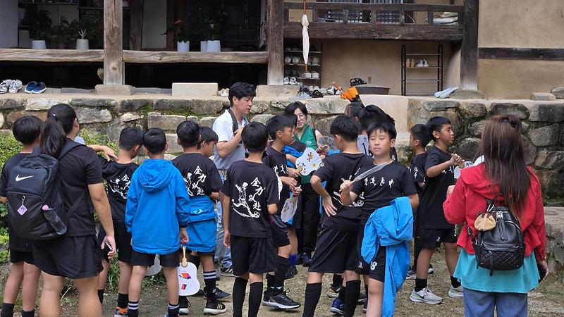 대만 룽화초등학교(龍華國小) 유소년 축구팀 개실마을 방문 3