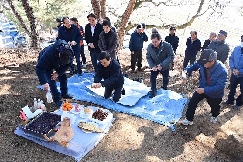 쌍림면 학림산악회, 새해맞이 시산제 지내 1